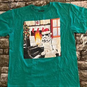 Star Wars Christmas TShirt Size L